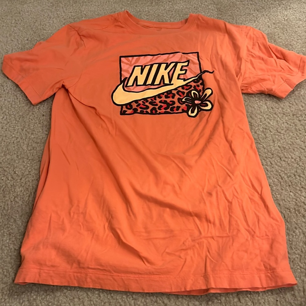 Nike pink/orange tee shirt